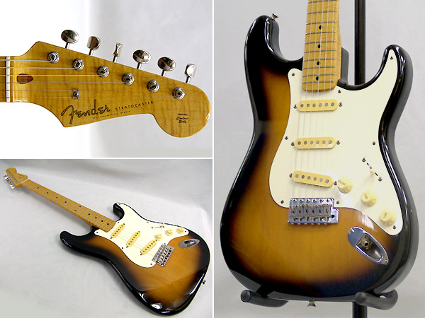 Fender Japan【ST57-AS FOTO FLAME 40th Anniversary Stratocaster 】 フェンダージャパン  '57ストラトキャスター 中古品: ギター買取エイブイ-スタッフブログ